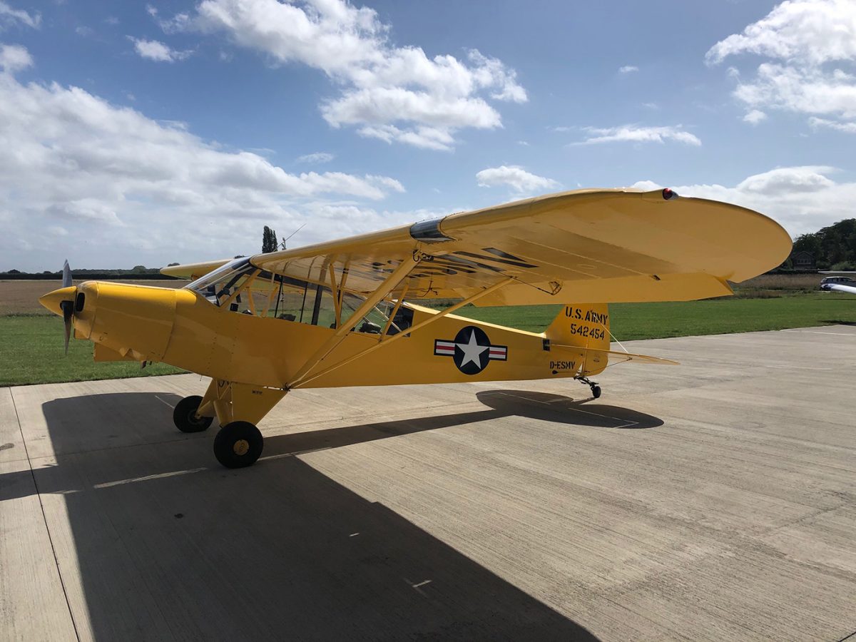 Piper PA18 Supercub 150 / L21B For Sale In The UK - Europlane Sales Ltd